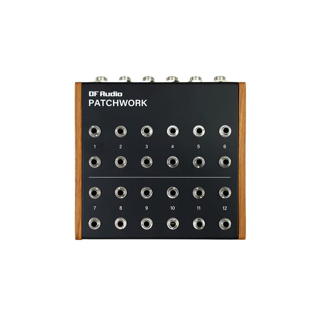 Patchbay DF Audio Patchwork per pedaliere e scrivania