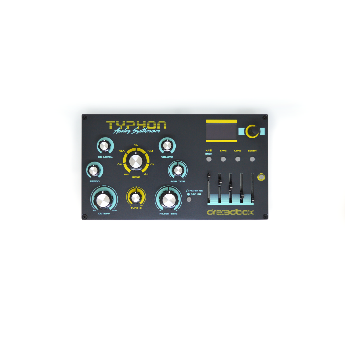Dreadbox Typhon kompakter analoger monophoner Synthesizer
